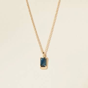 Lindsay Lewis Jewelry FOSTER Necklace - Blue
