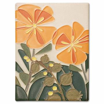 Motawi Tileworks 6x8 BLOSSOM BLISS