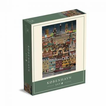 Martin Schwartz Design - CHRISTMAS IN KØBENHAVN - 500pc Puzzle