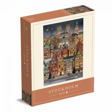 Martin Schwartz Design - CHRISTMAS IN STOCKHOLM - 500pc Puzzle
