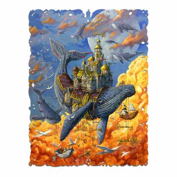 Artifact Puzzles - Roch Urbaniak KEY MASTER Wooden Jigsaw Puzzle