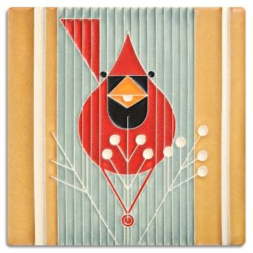 Motawi Tileworks 6x6 AUTUMN EDIBLES