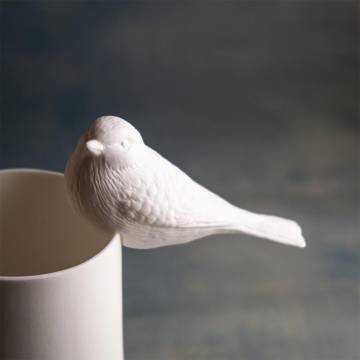 Klatt Objects BLUE TIT Bone China Porcelain Ornament