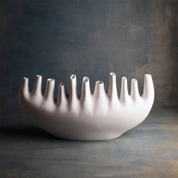 Klatt Objects RHIZOME Bone China 11 Hole Vase