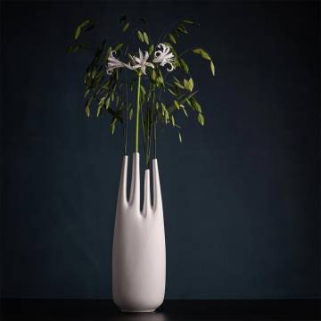 Klatt Objects RHIZOME Bone China 4 Hole Vase