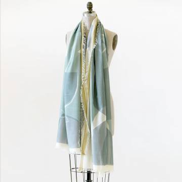 Pilgrim Waters - Wool Silk Scarf - Arrow Sparrow