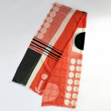 Pilgrim Waters - Merino Wool Scarf - Banjo Berry