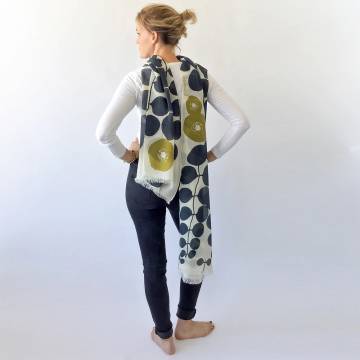 Pilgrim Waters - Merino Wool Scarf - Until Nero