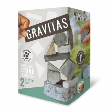 Gravitas STONE STACKING GAME - 2 Player