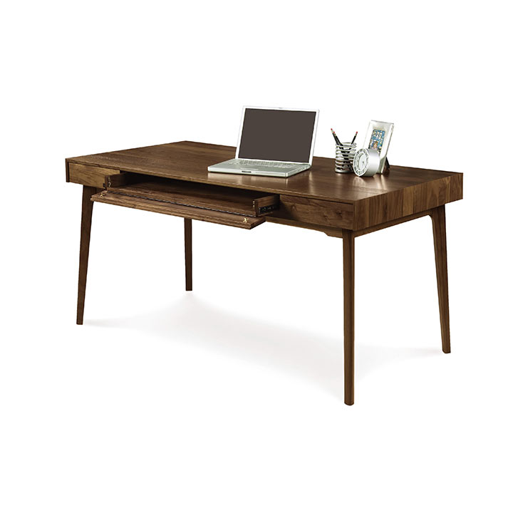 Invigo Cherry Sit-Stand Desk by Copeland Furniture