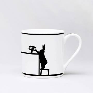 Ham CAKE LOVING Rabbit Mug