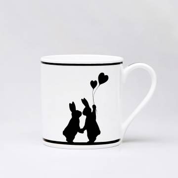 Ham LOVESTRUCK Rabbit Mug