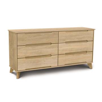 Copeland Linn 6-Drawer Dresser - Oak