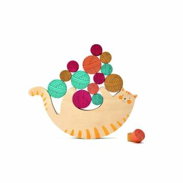 Londji Wood Toys - MEOW Balancing Game