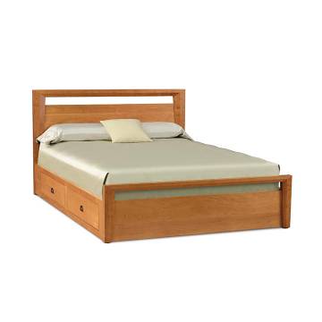 Copeland Mansfield King or California King Bed with Storage - Multiple Finishes