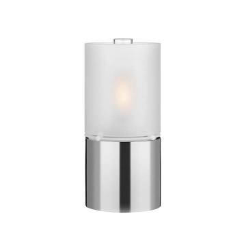 Stelton Erik Magnussen Oil Lamp with Frosted Glass Shade