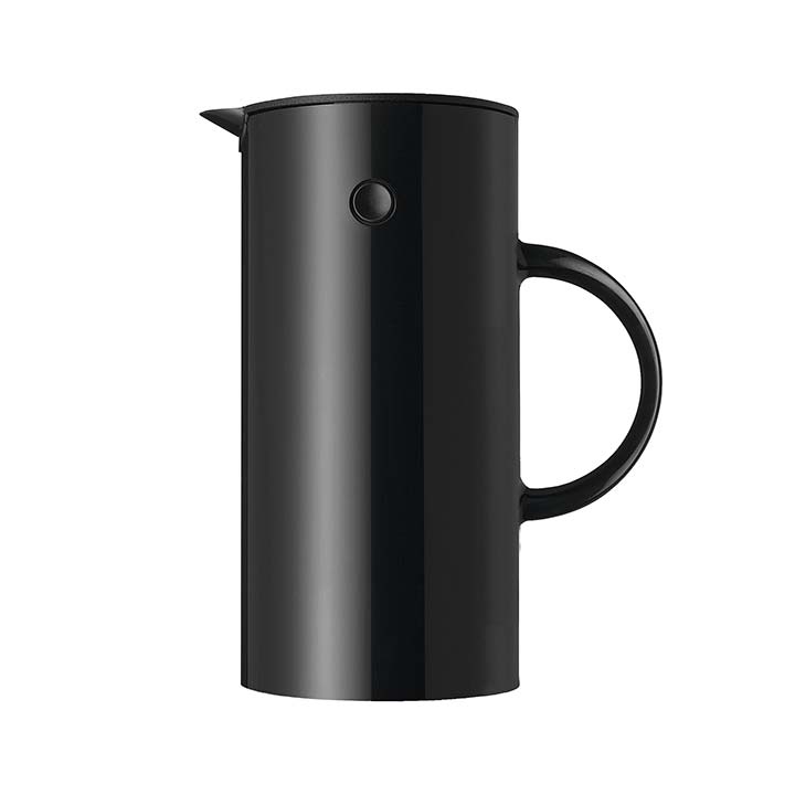 Stelton EM77 Vacuum Jug, .5L Black Design Quest