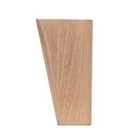Image for option Angled Wood Cone - 5.5 h (inches)