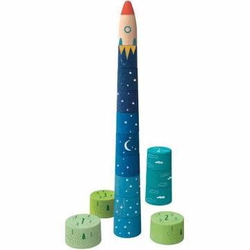 Londji Wood Toys - UP TO THE STARS Stacking Game