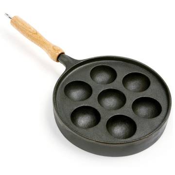  Norpro Mini Cast Iron Panini Pan with Press, 5.9 IN