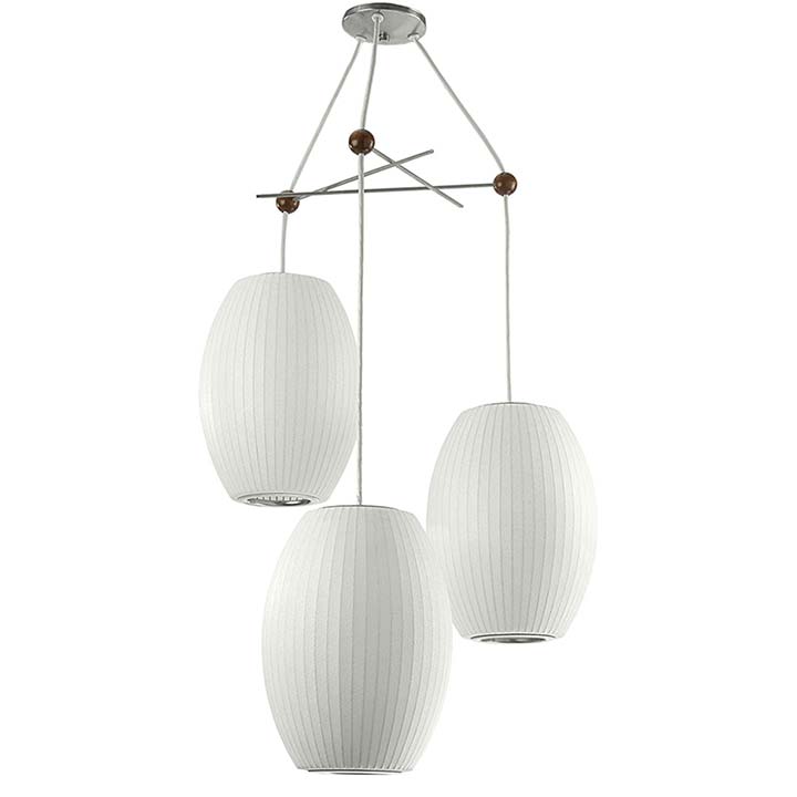 Nelson® Triple Bubble Lamp Fixture: Design Quest