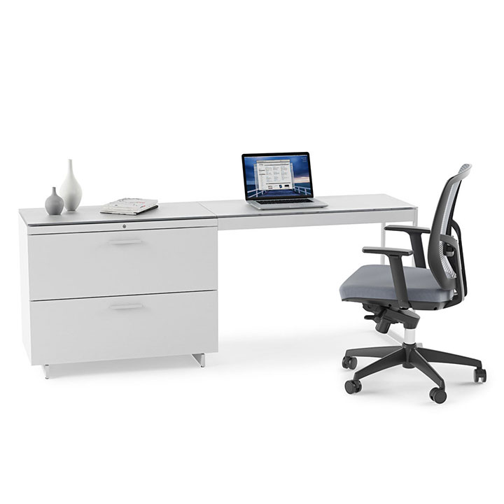BDI Centro 6402 Office Desk Return: Design Quest