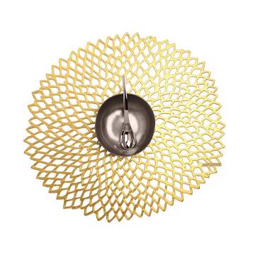 Chilewich DAHLIA Placemat, Gold - 14.25