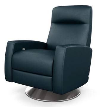 American Leather EVA Tight Back Comfort Recliner - Swivel Base or Wood Legs