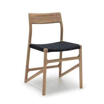 Gazzda FAWN Dining Chair - Black Webbing