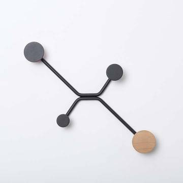 Gazzda HOOK - Straight Walls - Black Matte