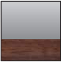 Image for option Brushed Aluminum/Walnut Insert