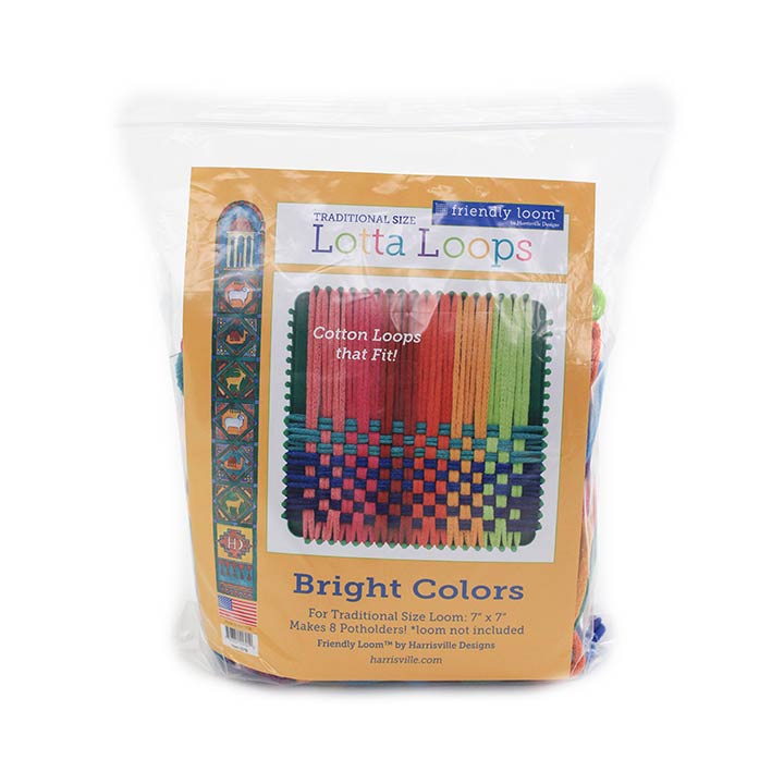 HARRISVILLE DESIGNS LOTTA LOOPS BRIGHT COLORS (TRADITIONAL SIZE