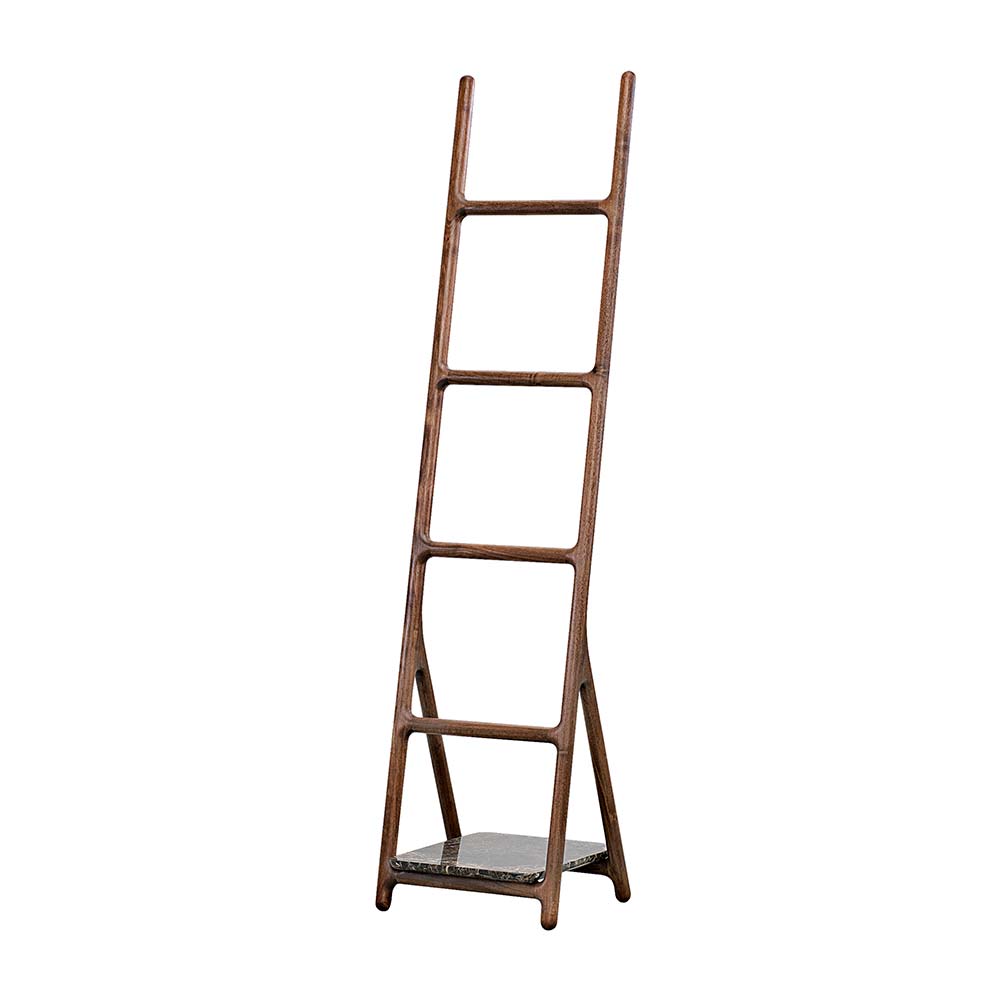 Woak MARSHALL Ladder - Natural Oiled Walnut with White Carrara
