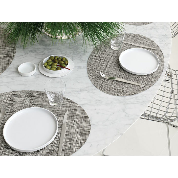 Chilewich MINI BASKETWEAVE Placemat, Gravel - 14