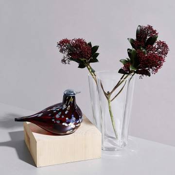 Iittala Glass Toikka Birds -  RUBY BIRD