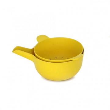 EKOBO - Pronto Small Handy Bowl and Colander Set - Lagoon