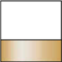Image for option Matte White/Brass/White Cord