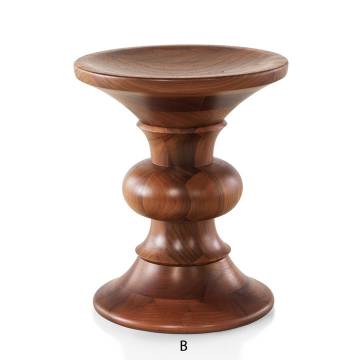 Eames® Walnut Stool - Shape B