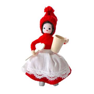 Anne Beate Nisse Pixie - Woman with Pot and Spoon